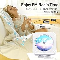 MICOCIOUS KC-909 Bluetooth Portable Home CD Music Player — image 6