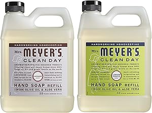 Mrs. Meyer's Clean Day Liquid Hand Soap Refill, Lemon Verbena + Lavender Review