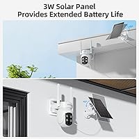 KCSNYO Solar Powered Security Camera 2-Cam Kit — image 6