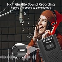 FIOLEES Portable Cassette Recorder Player — image 2