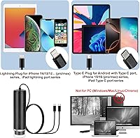Jiusion Digital USB Microscope Camera for iPhone iPad Android Phones — image 2