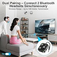MepvabKY T10 Bluetooth 5.4 Transmitter Receiver — image 4