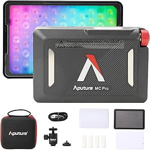Aputure MC Pro RGBWW On Camera Video Light Review