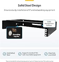 StarTech 2U Wall Mount Network Rack - 14 in Deep (RACK-2U-14-BRACKET) — image 3