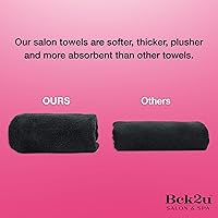 Arkwright Microfiber Coral Fleece Salon Towels, 16 x 27 in, Grey, Case of 60 — image 7