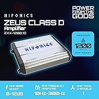 Hifonics Zeus ZXX 1200 Watt Class D Monoblock Car Audio Amplifier — image 2