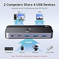 UGREEN USB 3.0 Switch 2 Computers Sharing USB Devices — image 2