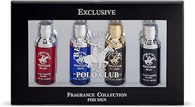 Beverly Hills Polo Club Exclusive Fragrance Collection for Men 4x1oz