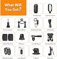 Losfom Z10 4K Action Camera, 128GB — image 7