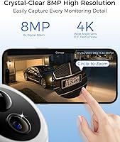 MUBILIFE M802 4K Security Camera System 4 Cam-Kit — image 2