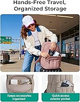 BAGSMART Womens Quilted Laptop Backpack — image 3