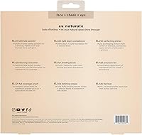 Real Techniques 9 Piece Au Naturale Makeup Brush Set — image 10