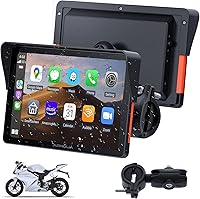 APHQUA 722 Motorcycle GPS Navigation System with Apple CarPlay & Android Auto — image 1