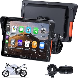 APHQUA 722 Motorcycle GPS Navigation System with Apple CarPlay & Android Auto Review