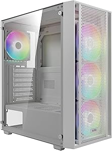 GAMDIAS AURA GC2 E WH Gaming PC Case