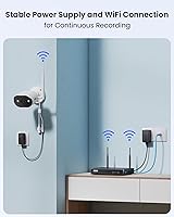 ZOSI 2K WiFi 6 Security Camera System 4-Camera Set with 1TB NVR — image 2