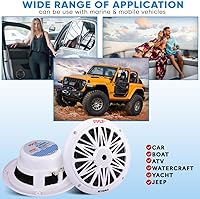 Pyle PLMR6KW 200 Watt Marine Speaker System — image 4