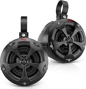Pyle PLUTV44BTR 4″ 800W Dual Waterproof Off-Road Speakers