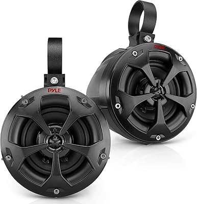 Pyle PLUTV44BTR 4″ 800W Dual Waterproof Off-Road Speakers