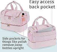 Pretty Nail Polish Organizer Case - Pale Pink — image 2