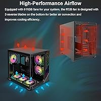 SZSKYING ATX Mid-Tower PC Gaming Case — image 7