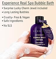New Miuz Antioxidant Bubble Bath with Acai Berry, Blueberry & Fig, 12.35oz — image 3