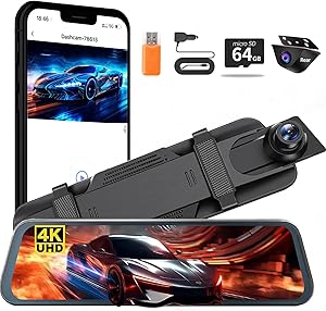 QOZ V969 4K Rear View Mirror Camera Review