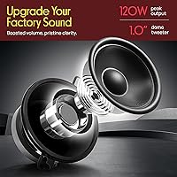 Pyle PL31BK 3.5-Inch 2-Way Car Stereo Speakers — image 6