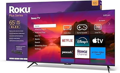 Roku Plus Series 65-Inch 4K QLED Smart TV