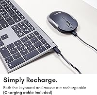 Macally Premium Bluetooth Keyboard and Mouse Combo — image 4