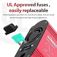 Giandel PS-300B 300W Pure Sine Wave Power Inverter with PD30W USB-C and QC 3.0 Ports — image 6