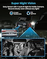 iiwey N7 3-Channel Dash Cam with 128GB SD Card — image 7