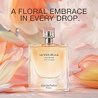 La Vida Bella & Crystal Perfume Set for Women, 3.4 Fl Oz Each — image 3