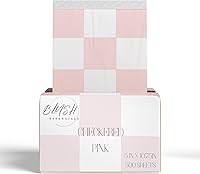Blush Essentials Checkered Pink Hair Foils, 500 Sheets — image 1