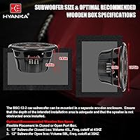 H YANKA BSC-12-2 12-Inch Subwoofer — image 5