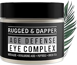 RUGGED & DAPPER Premium Men's Eye Cream 1oz Review