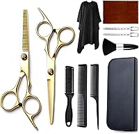 EOIFIV Hair Cutting Scissors Kit 11PCS Gold — image 1