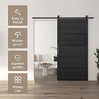 JUBEST 42″ x 84″ Barn Door Sliding Kit — image 2