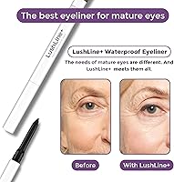 Rumi Cosmetiques LushLine+ Waterproof Eyeliner Pencil - Dark Brown — image 2