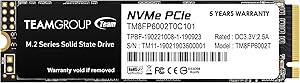 TEAMGROUP MP33 2TB NVMe SSD
