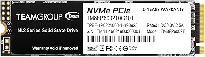 TEAMGROUP MP33 2TB NVMe SSD