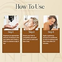 INFINA ESSENTIALS Batana Oil Shampoo and Conditioner Set - 16 fl oz Each — image 6