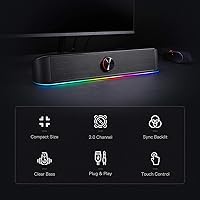 Redragon GS560 RGB Desktop Soundbar — image 6