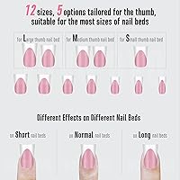 NOVO OVO French Tip Short Duck Nail Tips - Berry Pink — image 6