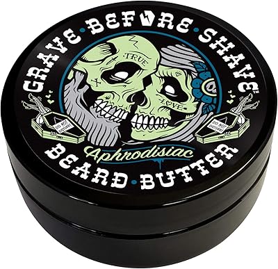 Grave Before Shave Leather/Cedar-wood Beard Conditioning Butter 4oz