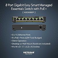 NETGEAR GS308EP 8-Port PoE Gigabit Ethernet Switch — image 2