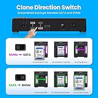 GRAUGEAR G-M2ST235-CL SATA SSD/HDD to M.2 NVMe Docking Station — image 5