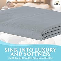 NRG Deluxe Flannel Massage Table Sheet Set - Ocean — image 5