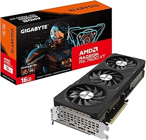 GIGABYTE Radeon RX 7600 XT Gaming OC 16GB Graphics Card