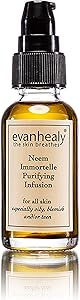 evanhealy Neem Immortelle Purifying Infusion Facial Oil Serum Review